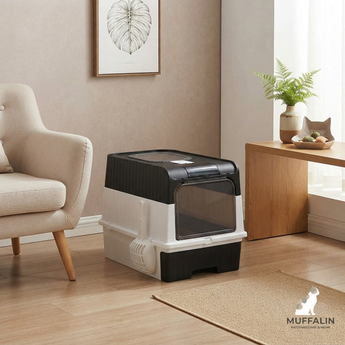 Muffalin – Die exklusive Design-Katzentoilette mit automatischer UV-Hygiene