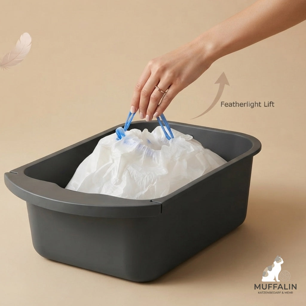 Muffalin – Die exklusive Design-Katzentoilette mit automatischer UV-Hygiene