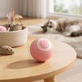 Smart-Ball rosa – interaktives Rollspielzeug fuer Katzen